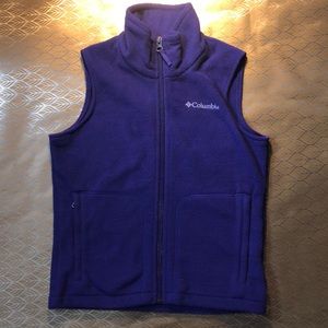 Purple Columbia vest